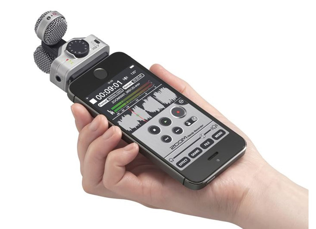 Zoom iQ7 iOS-opptaker
