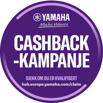 Yamaha cashback-kampanje: få 980 kr tilbake – se hvordan